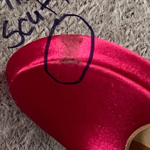 SAM EDELMAN • Women's Agustina Embellished High Heel Mules - Picture 8 of 8